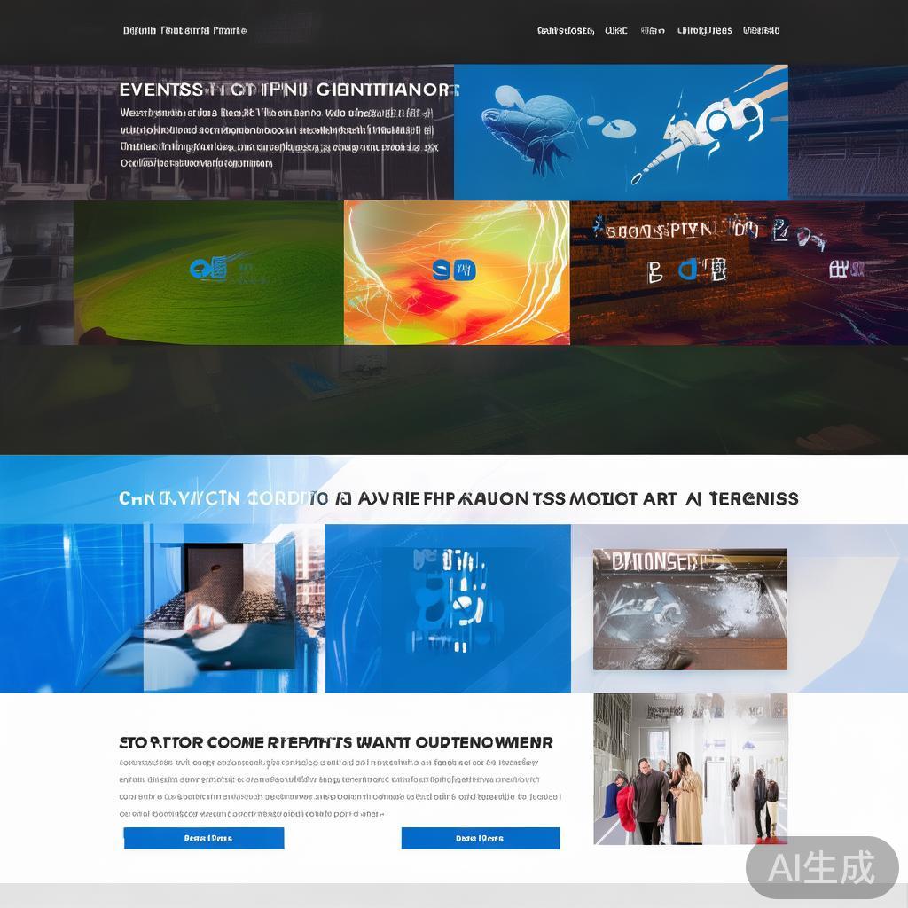 官网首页通常涵盖了公司主要的业务模块，包括赛事组织
